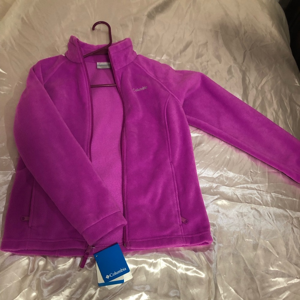 Kids Large Magenta Columbia Jacket (New with tags)